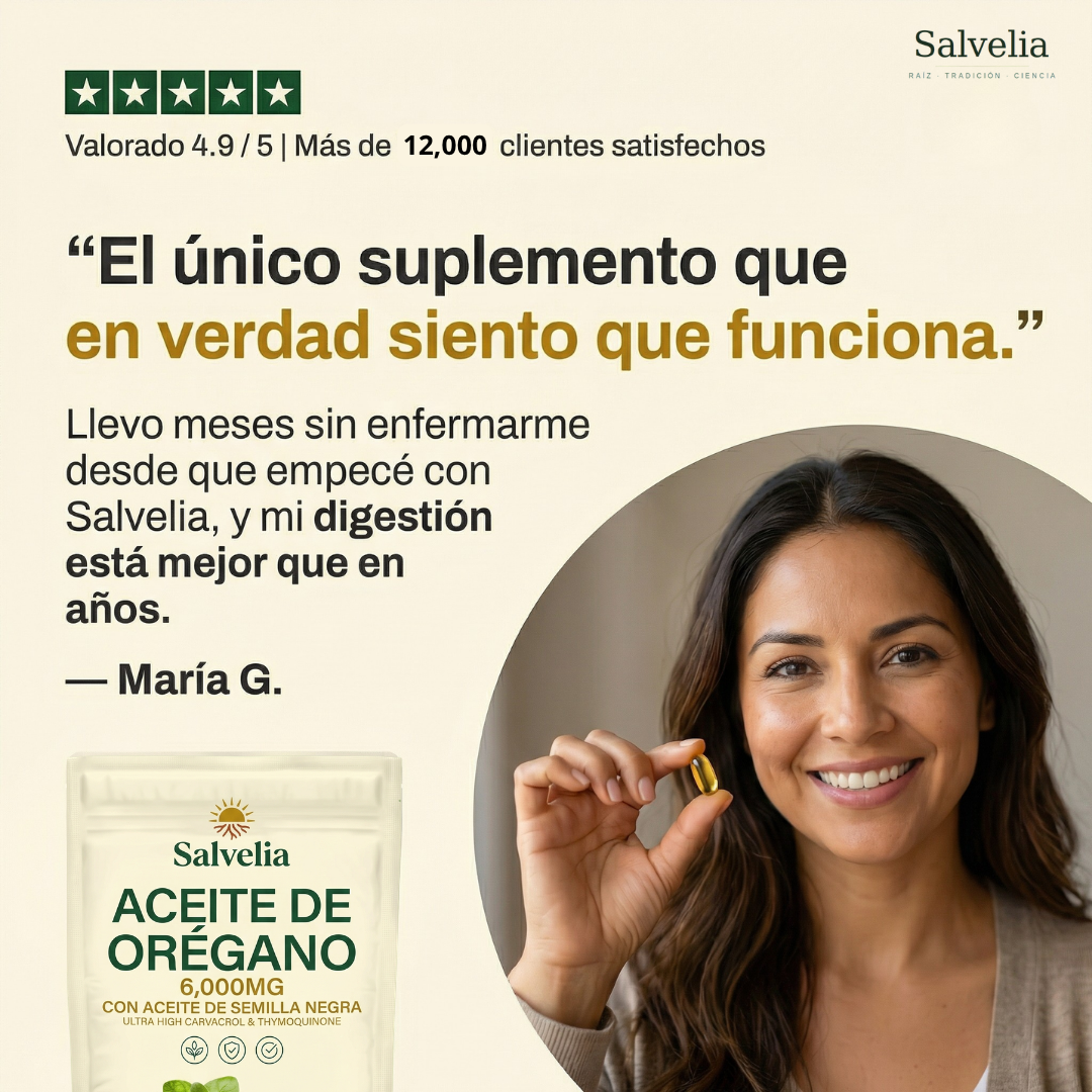 Salvelia Aceite de Orégano