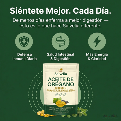 Salvelia Aceite de Orégano