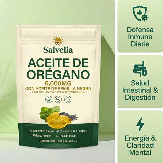 Salvelia Aceite de Orégano