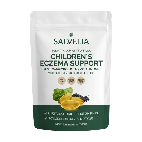 Salvelia Children's Eczema Support Softgels