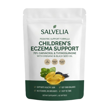 Salvelia Children's Eczema Support Softgels