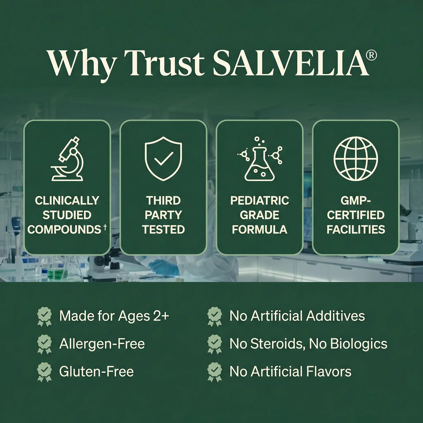 Salvelia Children's Eczema Support Softgels