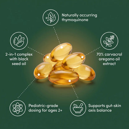 Salvelia Children's Eczema Support Softgels