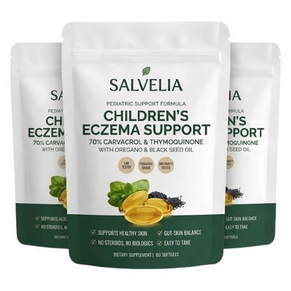 Salvelia Children's Eczema Support Softgels