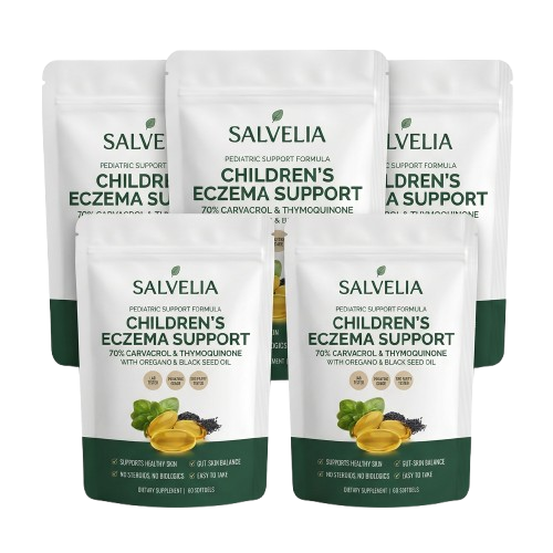 Salvelia Children's Eczema Support Softgels