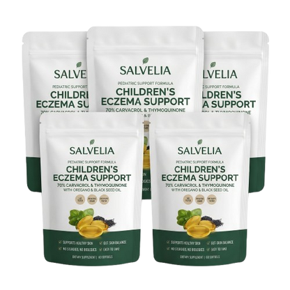 Salvelia Children's Eczema Support Softgels
